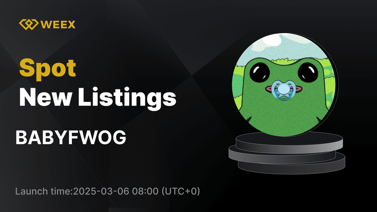 Baby Fwog (BABYFWOG) Will Be Listed on WEEX Spot with BABYFWOG USDT Trading Going Live Soon
